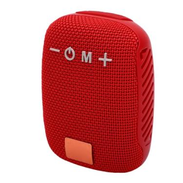 Imagem de Serounder Alto-falante Portátil Bluetooth para Bicicleta, Alto-falante Sem Fio para Bicicleta Com Rádio Fm, Emparelhamento Estéreo Com Som Alto, para Andar, Caminhar, Acampar (vermelho)