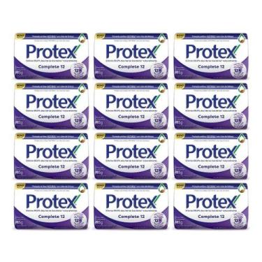 Imagem de Kit C/12 Sabonete Protex Antibacteriano Complete 12 85g
