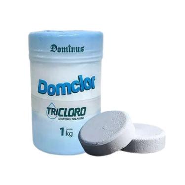 Imagem de Tricloro Domclor Consumo Humano Embalagem com 5 Pastilhas de 200g