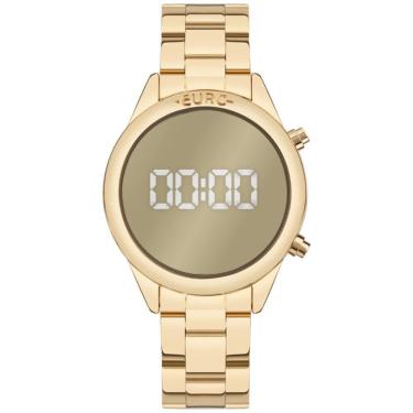 Imagem de Relógio Euro Feminino Ref: Euds8054Ak/4D Led Espelhado