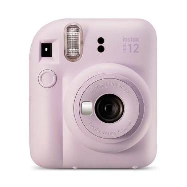 Imagem de Kit Camera Instax Mini 12 com Pack 10 Fotos Bolsa Lilas Me - FUJIFILM,