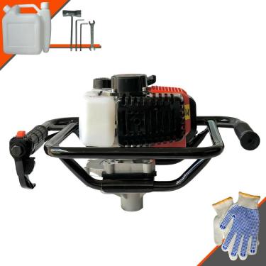 Imagem de Perfurador de Solo Sem Broca Vant VPS52 À Gasolina Motor 2T 52cc 2HP de Potência Alta Rotação e Performance