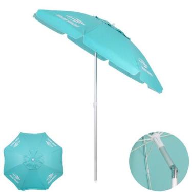 Imagem de Guarda Sol Bagum 2m Alumínio Articulado Verde Mormaii - 10768 Belfix