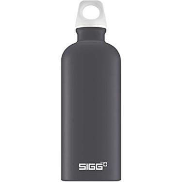 Imagem de SIGG Lucid Shade Touch, garrafa de água, alumínio, livre de BPA, cinza escuro - 590 ml