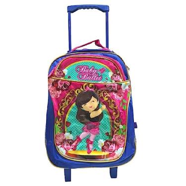Imagem de Mochila de Rodinha Baby Ballet 33514 Winth Azul
