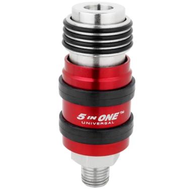 Imagem de Milton Acoplador de escape de segurança S-1751, corpo de 0,63 cm, MNPT de 0,63 cm