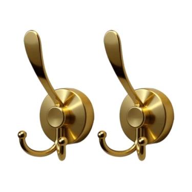 Imagem de Ganchos de ventosa para chuveiro, ganchos de toalha com 3 ganchos para banheiro, cozinha, ganchos de parede para pendurar grinaldas, bucha, casacos, roupões de banho em vidro, espelho, azulejo e