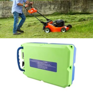 Imagem de Bateria de Substituição Topincn 20ah Com Carregador Ferramentas de Jardim Bateria Dedicada, 21v para Selecionador de chá Aparador de Grama Cultivador Motosserra