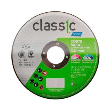 Imagem de Disco Corte 7X1,6Mmx7/8 - Norton