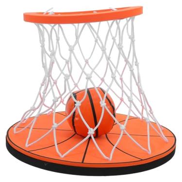 Imagem de Toyvian Cesta de Basquete de Teto para Pendurar: Mini Cesta de Basquete de Teto Com Rede E Bola Macia - Sem Necessidade de Montagem - Brinquedo Esportivo Antiestresse para Quarto E Escritório