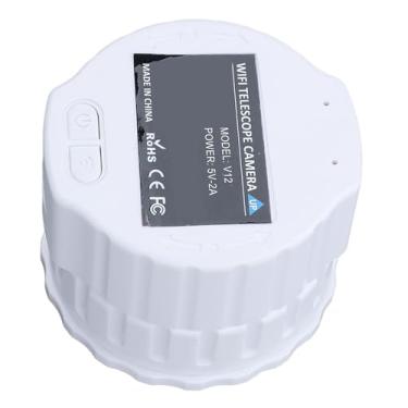 Imagem de Cryfokt Câmera Ocular Digital WiFi para Gravação de Vídeo 2K para Telescópio, Compensação de Pouca Luz, Monóculos de 30 Mm-50 Mm, Binóculos e Muito Mais, Suporte para Cartão de Memória de 128 GB