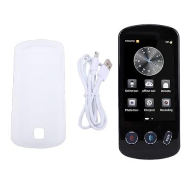 Imagem de Jiawu Dispositivo Tradutor de Idiomas, Dispositivo Tradutor de Voz Instantâneo Com Tela de 4 Polegadas, Tradução de Texto Com Foto e Voz Off-line, Tradutores de IA Em Tempo Real