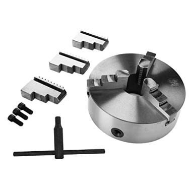 Imagem de Hilitand Auto -centralização Torneira Chuck Metal 3 Jaw Kit de Alta Resistência Com Chave para Trabalhar Madeira (K11-250)