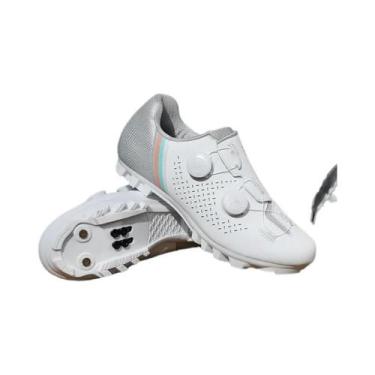 Imagem de Tênis De Ciclismo Para Corrida De Montanha Masculino Com Pedais Planos