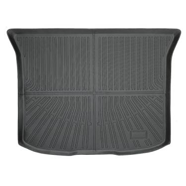 Imagem de WGGDRAQQ Forro de porta-malas para Ford Edge Lincoln MKX 2007-2014 Tapetes traseiros para porta-malas bandeja de bota 3D TPE para todos os climas preto