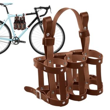 Imagem de Suporte de cerveja de bicicleta, armazenamento de cerveja de ciclismo | Rack de vinho para bicicleta à prova de derramamento | para Mountain City Road Diário, deslocamento ao ar livre, turismo urbano