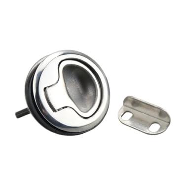 Imagem de Fechadura de aço inoxidável para gaveta de armário de emergência 1 peça (SUS304)