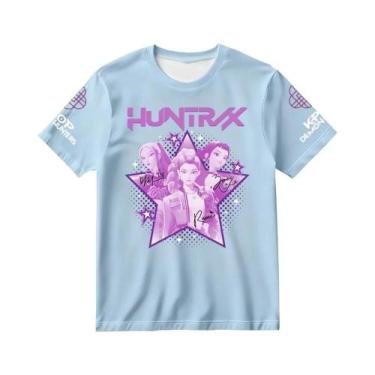 Imagem de Camiseta Gráfica De Verão Para Mulheres KPop Demon Hunters Com Estampa