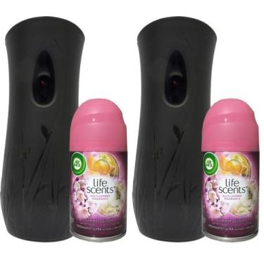 Imagem de Kit inicial de spray para purificador de ar automático Air Wick, verão