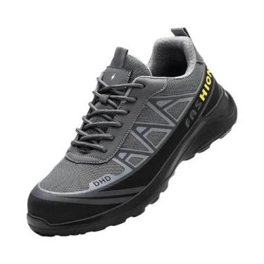 Imagem de Botas De Segurança Com Biqueira De Aço Para Homens, Calçados De Trabal