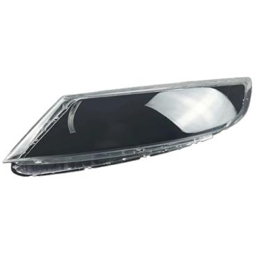 Imagem de Compatível com kia sportage r 2015 2016 2017 faróis dianteiros escudo capa lente farol capa abajur transparente claro faróis escudo(Left)