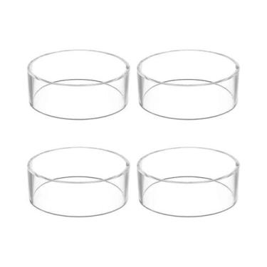 Imagem de Suporte de exibição de bola redonda transparente acrílico para futebol