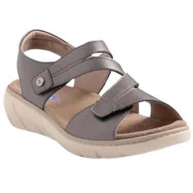 Imagem de Wolky Sandália feminina de caminhada IKARIA, Inox, 37