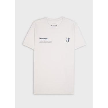 Imagem de T-shirt slim vintage yemanjá OSKLEN-Masculino