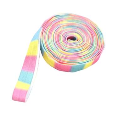 Imagem de Pegciuho Corda de Pular Chinesa para Crianças, Faixa Elástica para Pular Corda, Brinquedo de Corda Chinesa de 300 Cm de Comprimento, Corda de Pular em Grupo, C, Cor da costura