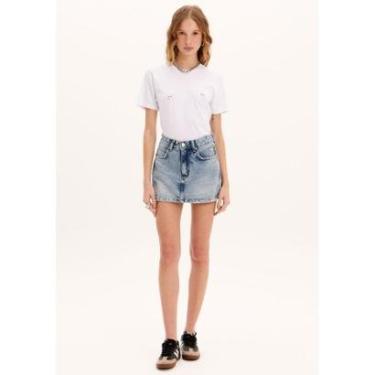 Imagem de Short Saia Jeans-Feminino
