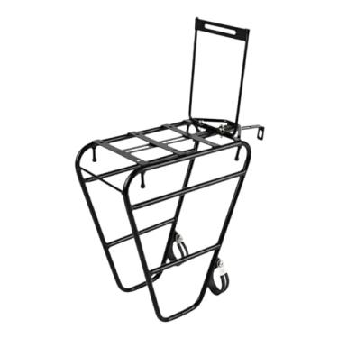 Imagem de Generic Bolsa de bagagem para bagageiro dianteiro de bicicleta, suporte para garfo dianteiro, alforje para viagens de longa distância e ciclismo.