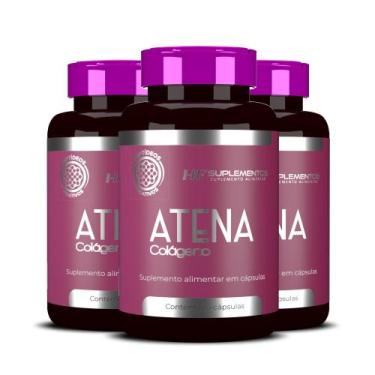 Imagem de 3X Atena Peptídeos Bioativos 120 Caps Hf Suplementos