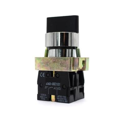 Imagem de XB2-BD33 Alça Elétrica Seletor de Três Posições Interruptor de Botão Permanente