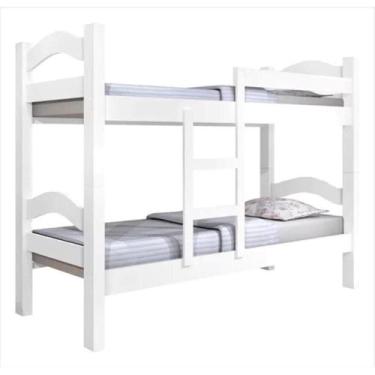 Imagem de Beliche com Escada Absolut - J E A MOVEIS, Branco