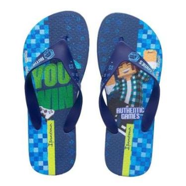Imagem de Chinelo Infantil Menino Ipanema Authentic Games 27205 Azul-Masculino