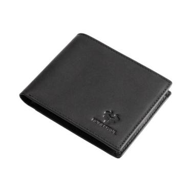 Imagem de Carteira Masculina De Couro Genuíno RFID, Grande Capacidade, Feita À M