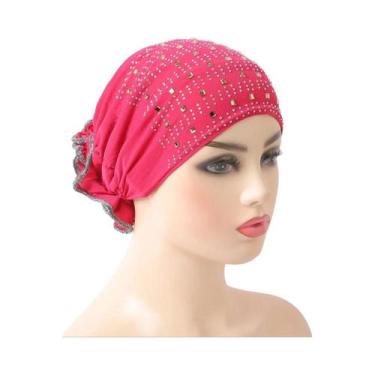Imagem de Hijab Turbante Feminino De Cobertura Total H008 Pronto Para Usar, Lenç