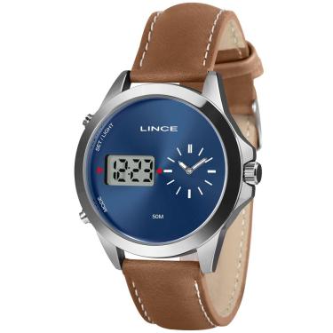 Imagem de Relógio Lince Masculino Ref:Mrc4822l46 D1mx Anadigi Prateado