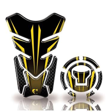 Imagem de Adesivo Protetor Tanque E Bocal Honda Acima 2018 Amarelo