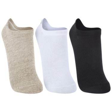 Imagem de Meia Sapatilha Kit 3 Pares Unissex Casual Dia a Dia Anatômico Lupo 03170-089