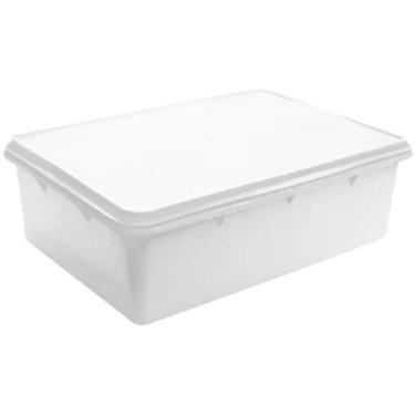 Imagem de Caixa Organizadora Plástica Retangular 3,5L com Tampa Plasvale Brinque