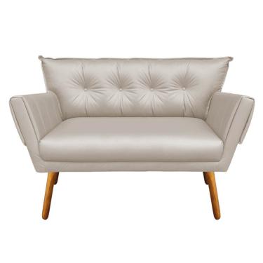 Imagem de Namoradeira Anitta Corino Pés Palito Castanho D'Rossi