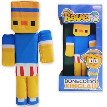 Imagem de Boneco Minecraft Xinglau Youtuber SKIN Pelucia 33CM