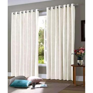 Imagem de Cortina Blackout Decora Branco 2,00X2,30M Dhler Ayla