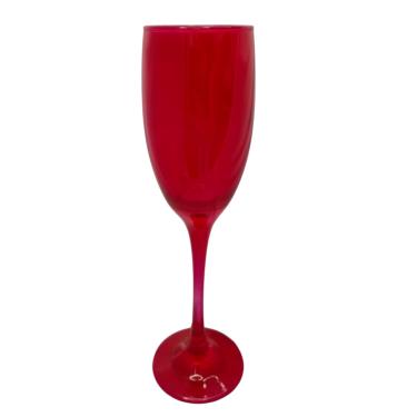Imagem de Taça Vidro Vermelha Champanhe 190 ml Nadir