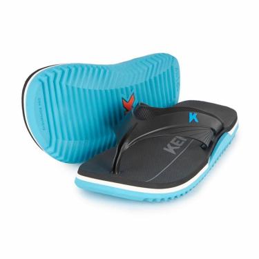 Imagem de Chinelo Kenner Nk6 Flux Masculino - Preto e Azul - 38-Masculino