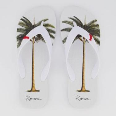 Imagem de Chinelo Reserva Palmeira Branco-Masculino