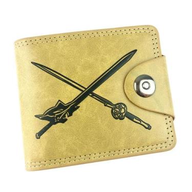 Imagem de Carteira Anime Characters Slim BiFold Carteira 12x10x2cm - Yiweisai