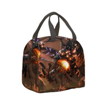 Imagem de Lancheira, bolsa térmica, bolsa portátil Bento Anime Borderlands - yiw