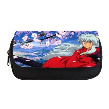 Imagem de Bolsa de lápis Inuyashas Anime Pencil Box Big Capacity - yiweisai